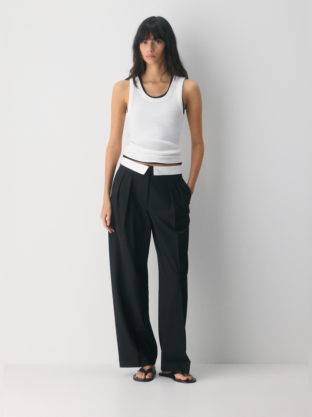 Aritzia Babaton Bureau Pant Black Sz 6